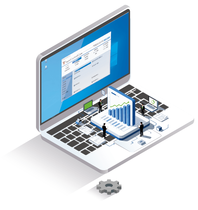 スーパーカクテルCore FOODs製品イメージとデモ画像